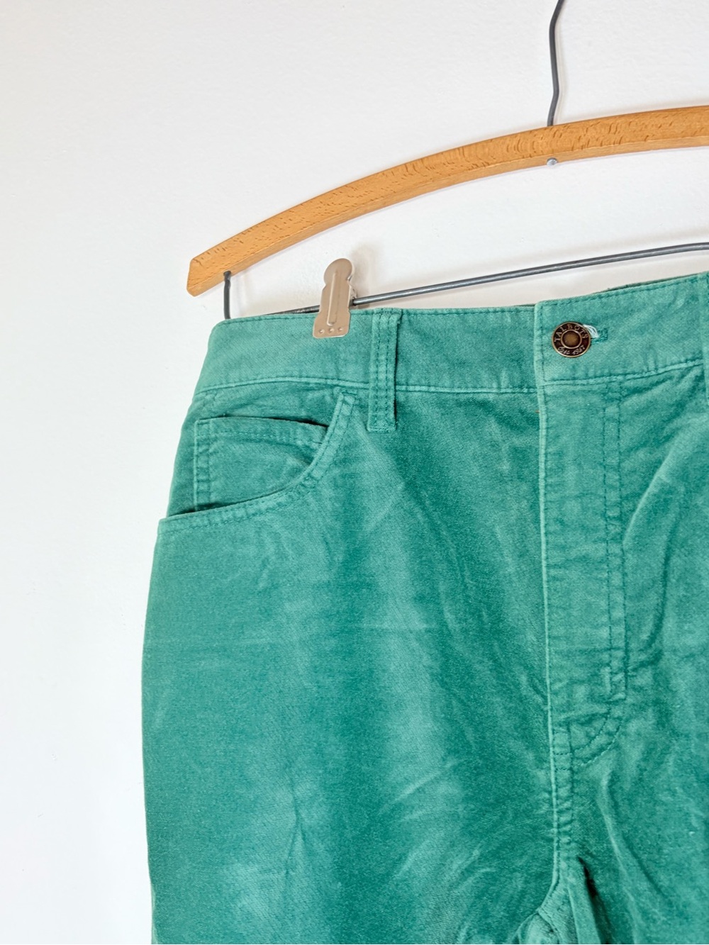 Talbots Velveteen High Waist Straight Leg Jeans - Picture 5 of 8